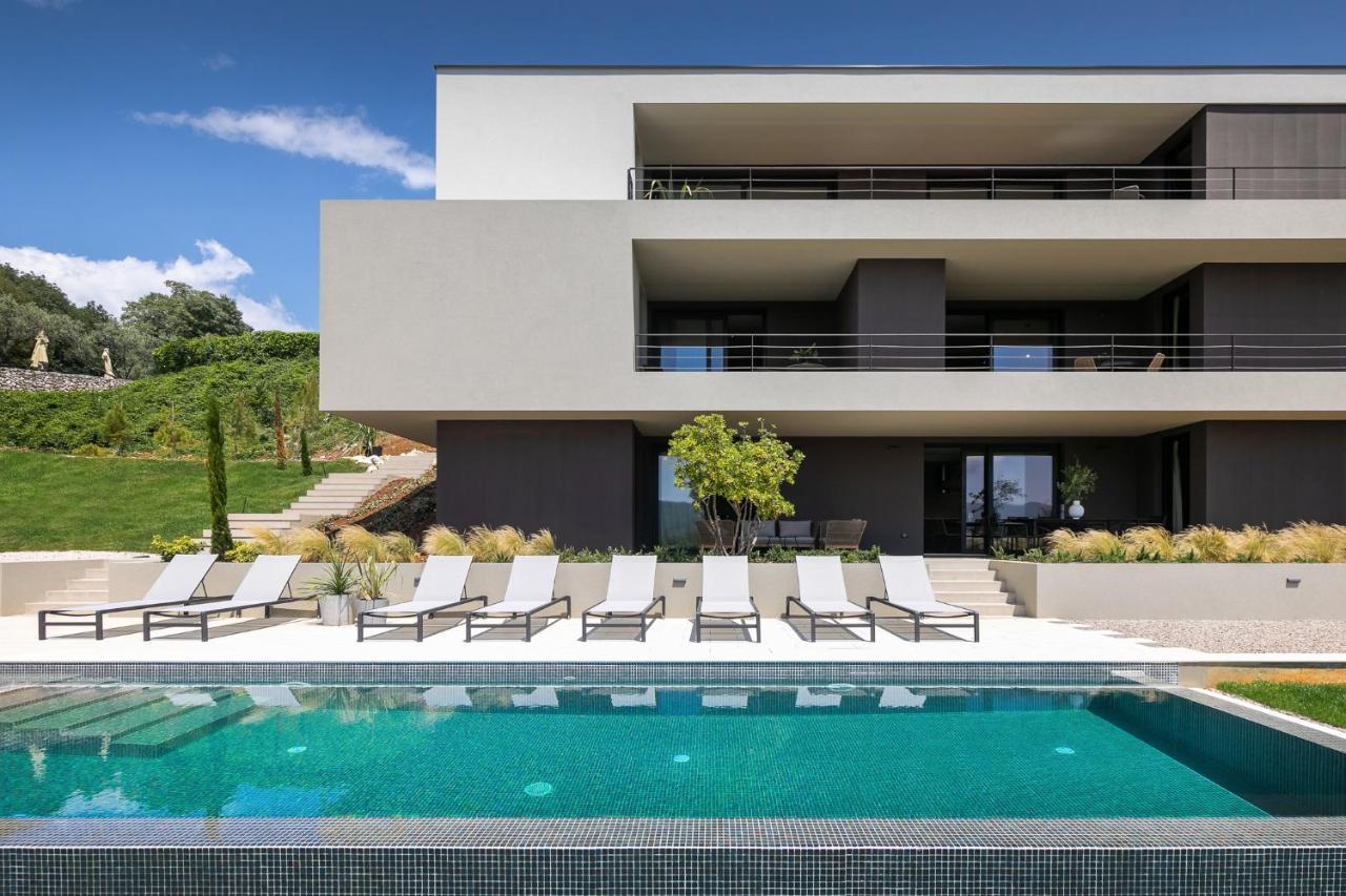 Oltremare Apartments With Pool Rabac Dış mekan fotoğraf