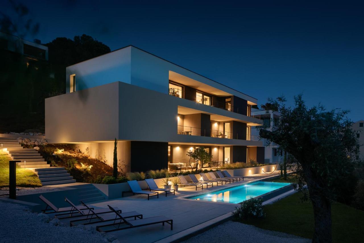 Oltremare Apartments With Pool Rabac Dış mekan fotoğraf